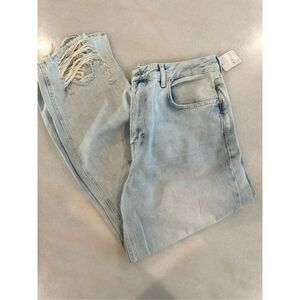 Free People- We The Free distressed shredded jeans, NWT, size 31